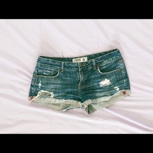 Rare & Unique PINK Denim Shorts